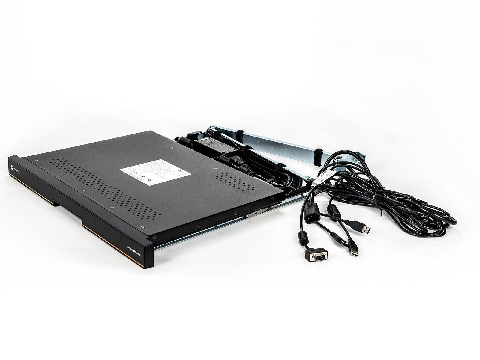 VERTIV 19-Zoll-LCD, USB-Tastatur, 2 USB-Passthrough US INTL ENG