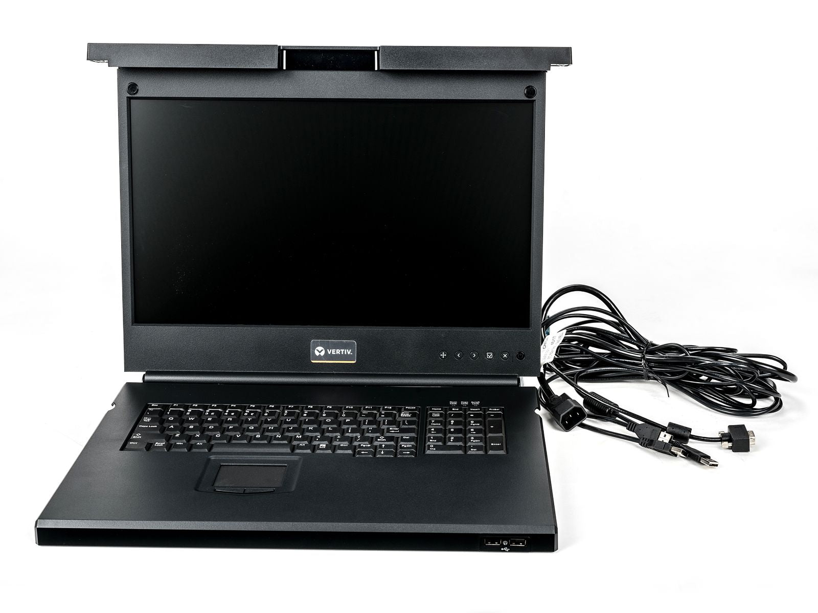 VERTIV 19-Zoll-LCD, USB-Tastatur, 2 USB-Passthrough US INTL ENG
