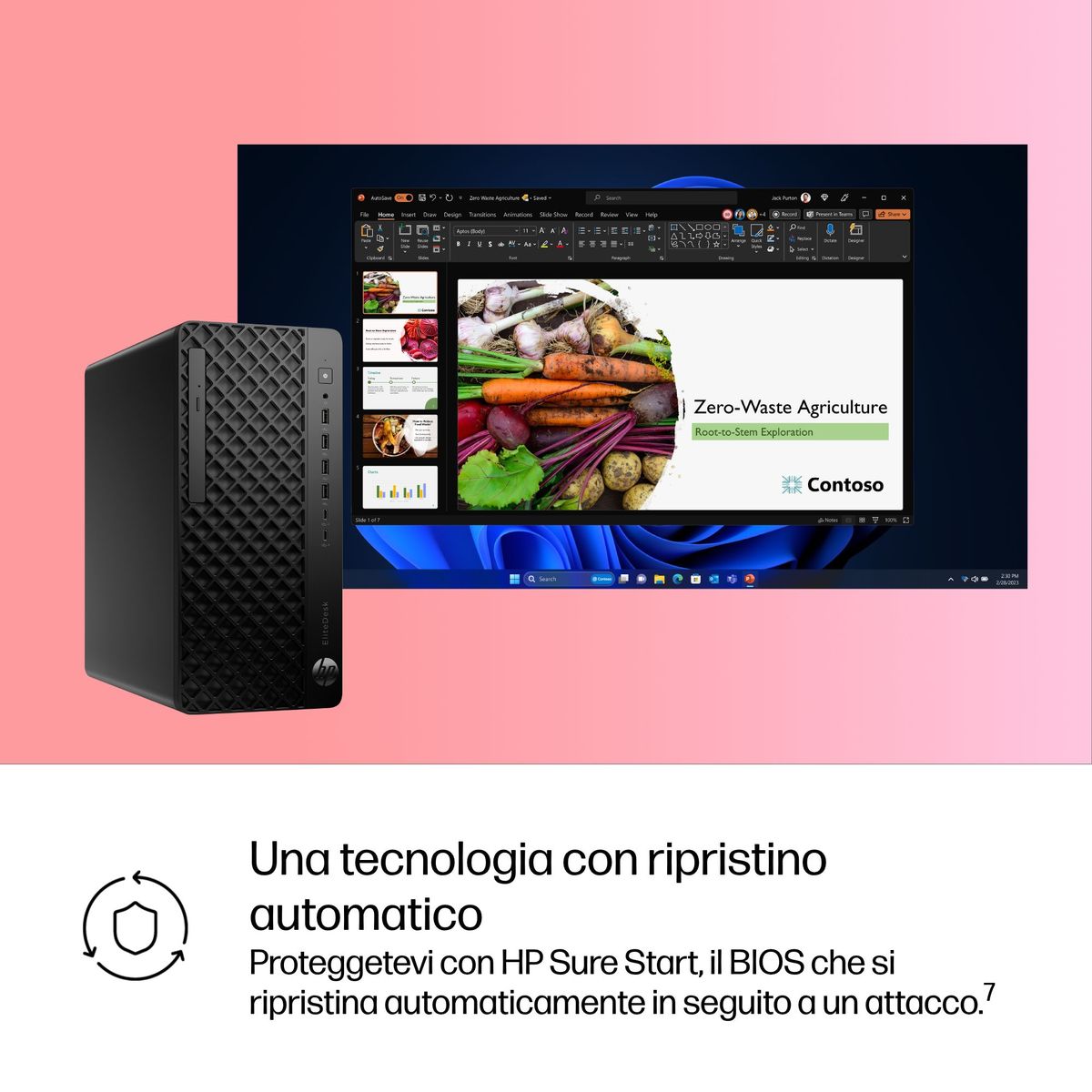 HP INC. ELITE TOWER 8 G1I U5235 16/512 DVD WIN11P 3YW