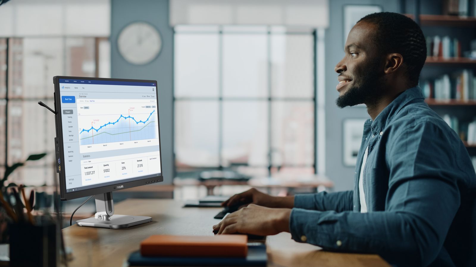 PHILIPS 24 16:9 IPS 1920X1080