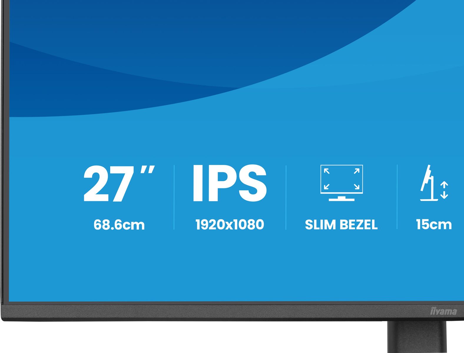 IIYAMA 27 IPS-PANEL, 1920X1080 120HZ