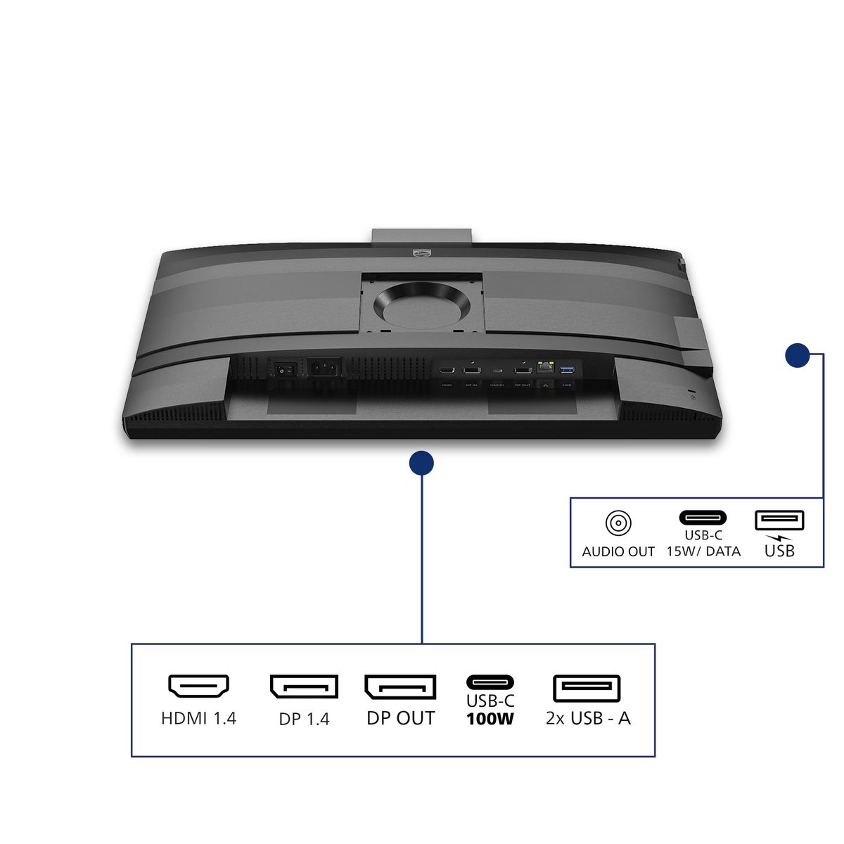 PHILIPS 23,8 16:9 IPS WLED 1920X1080 120HZ WEBCAM MULTIMED