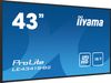 Iiyama 43 1920x1080, IPS panel, 1 Haze VGA, 3x HDMI