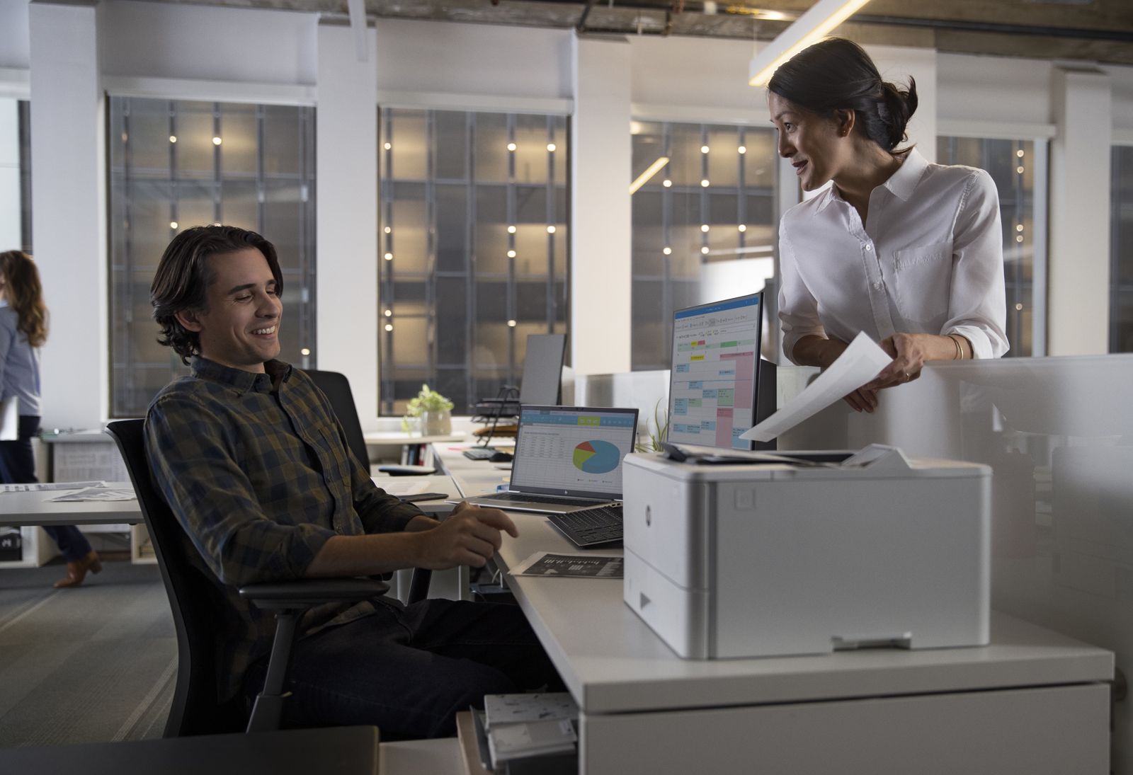 HP INC. HP LJ ENT M406DN 40PPM ETH USB F/R 1YW