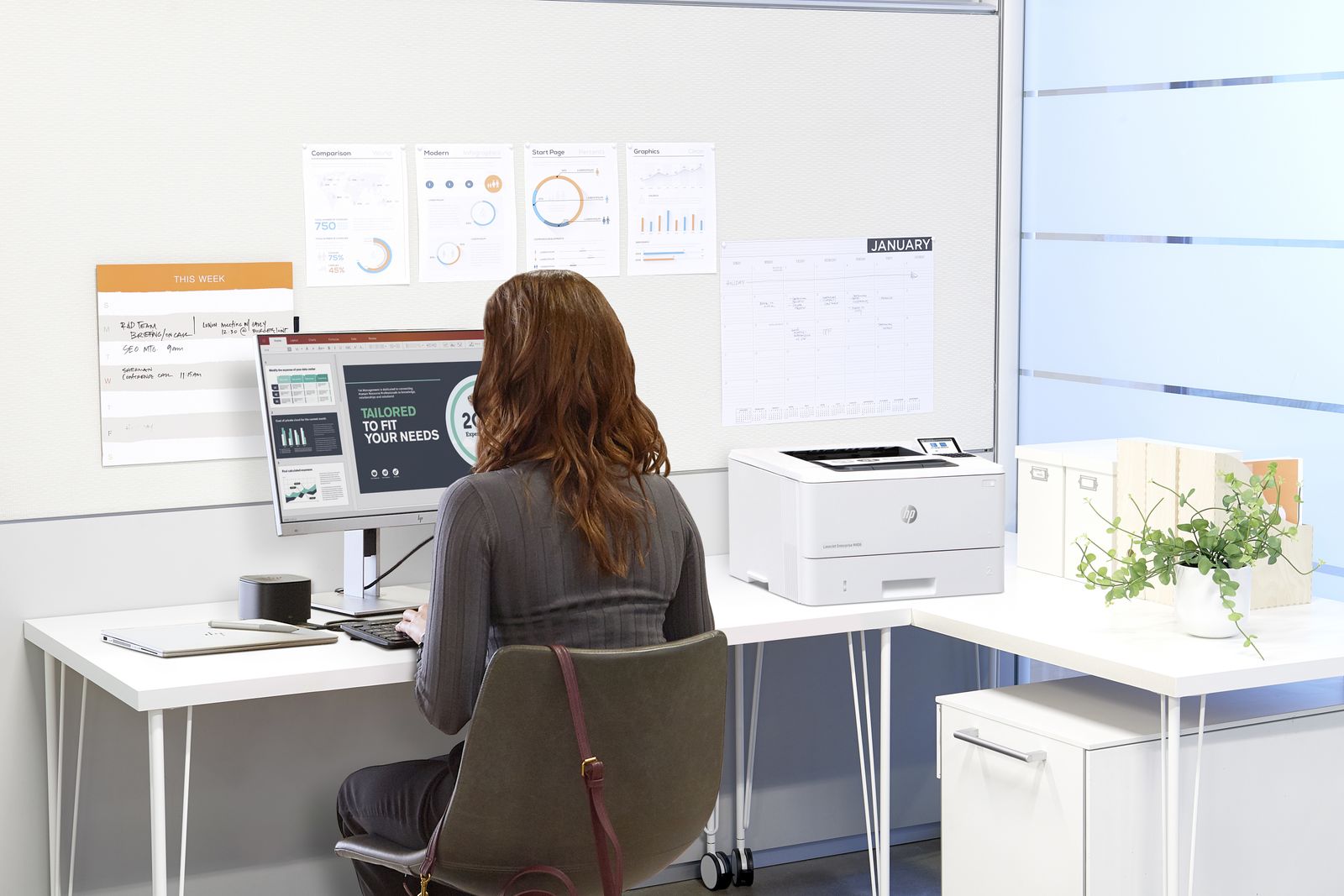 HP INC. HP LJ ENT M406DN 40PPM ETH USB F/R 1YW