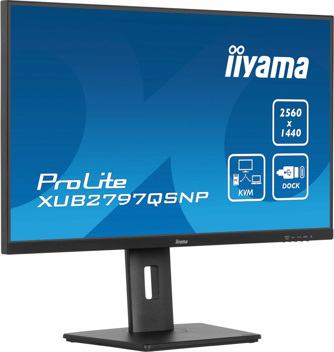 IIYAMA 27 QHD Business USB-C 96W PD Dock