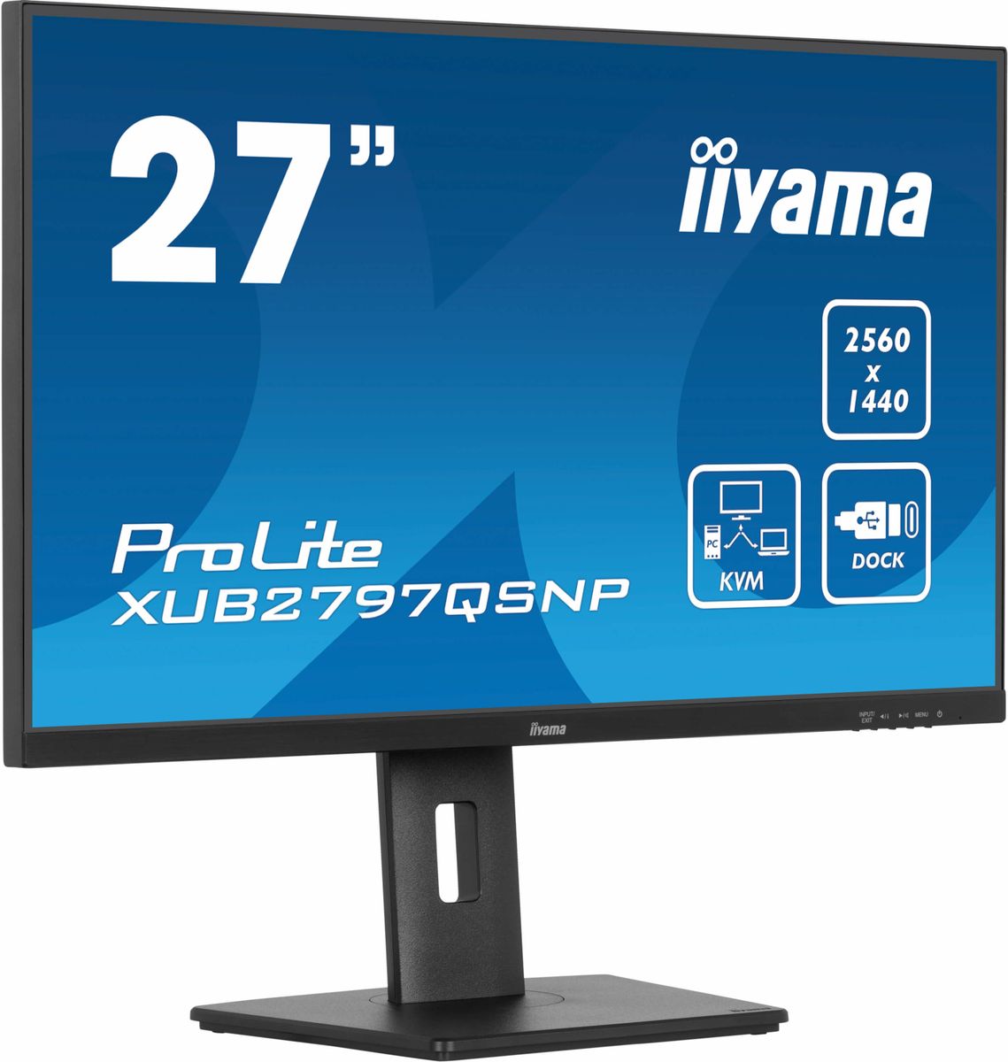 IIYAMA 27 QHD Business USB-C 96W PD Dock
