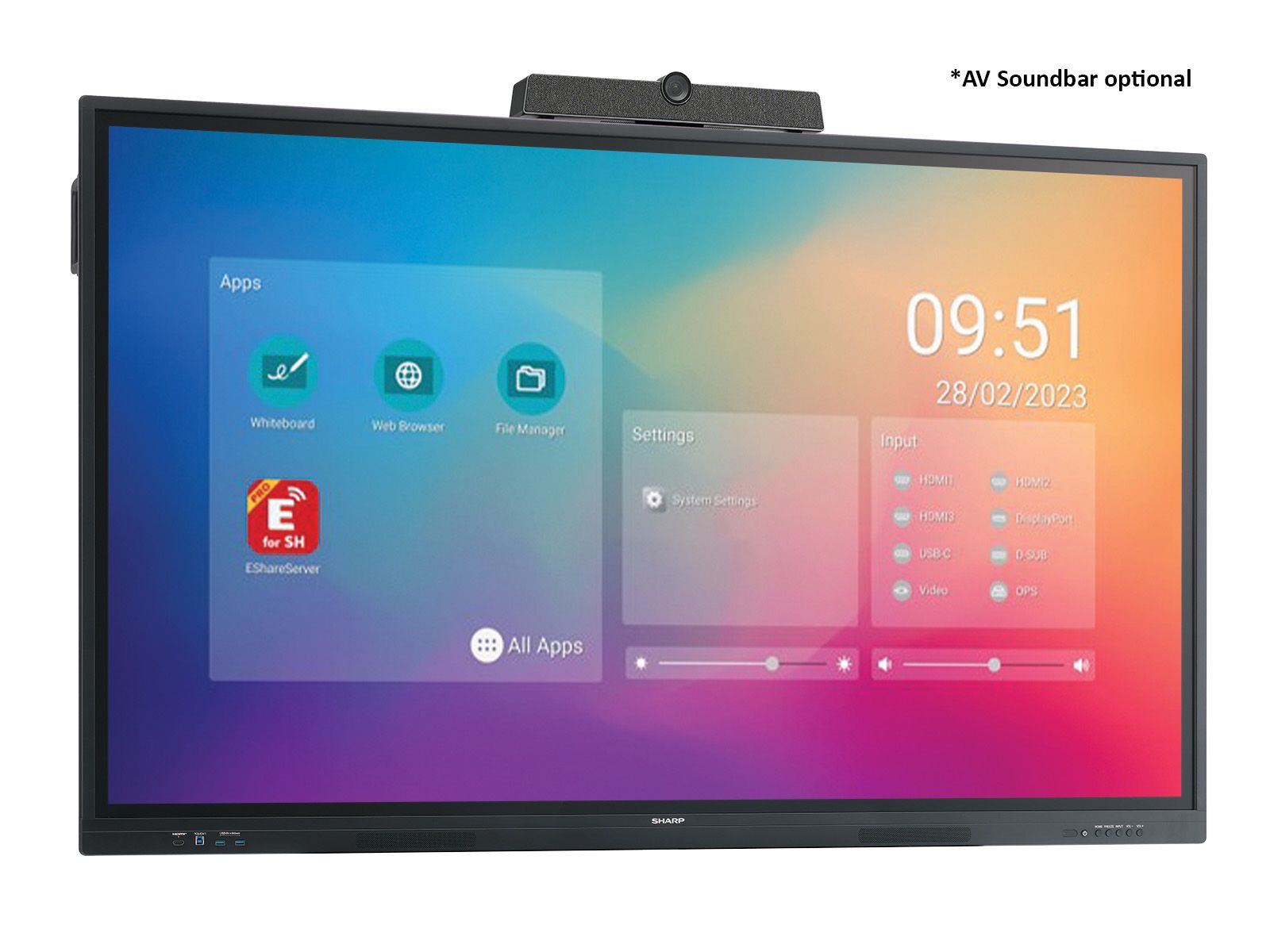 SHARP PN-LC652