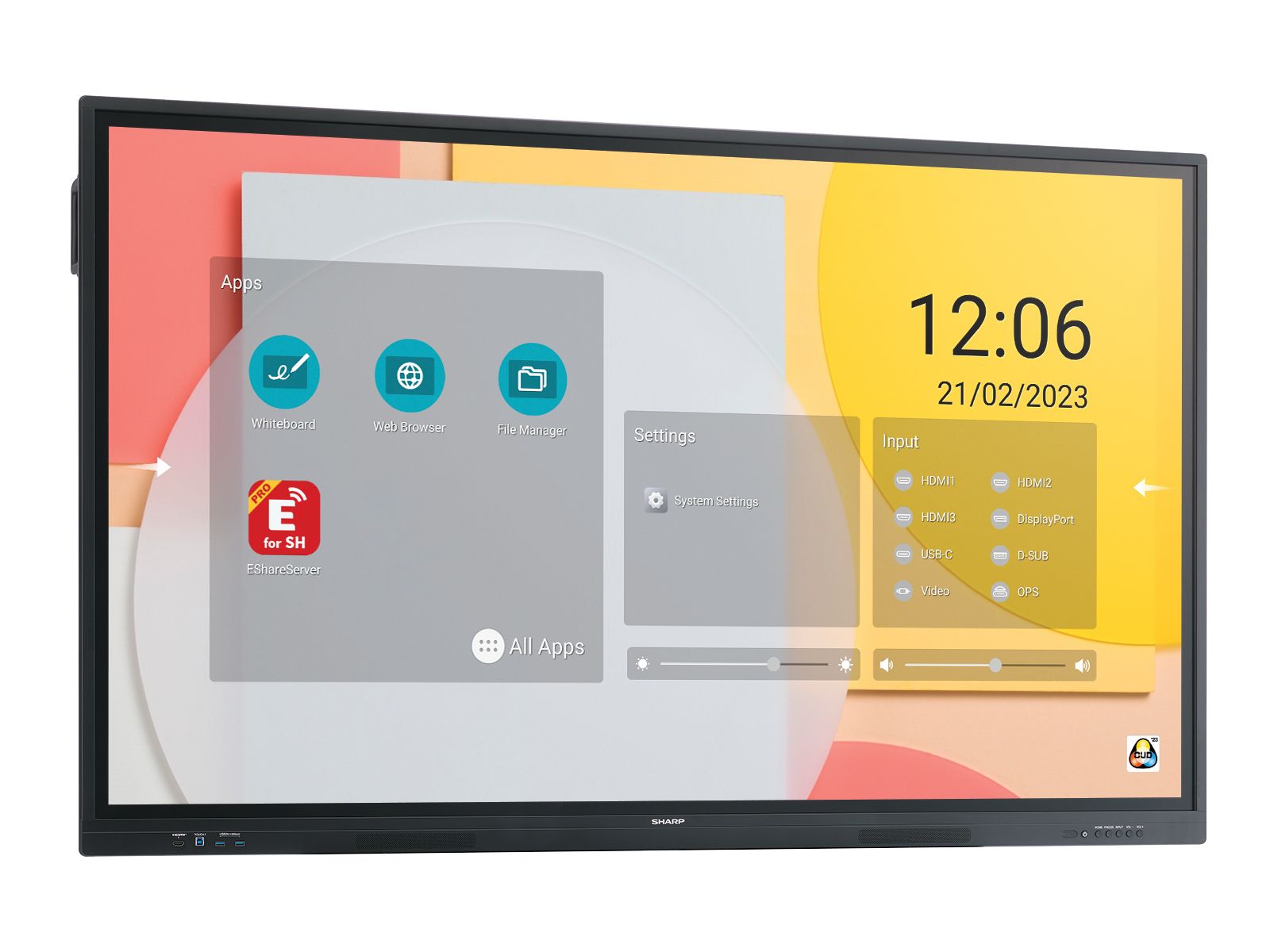 SHARP PN-LC652