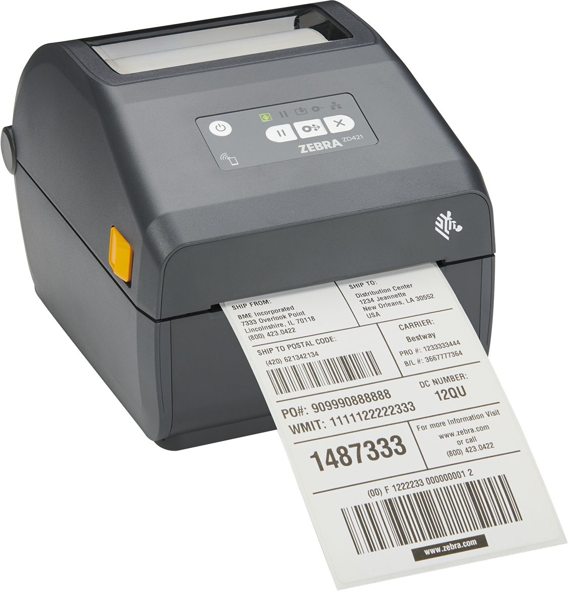 Zebra ZD421 TT 300DPI USB ETH BT KASSETTENFARBBAND