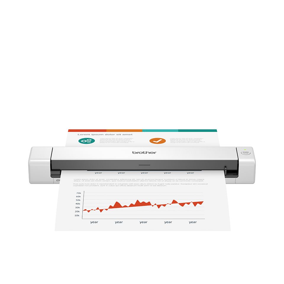 BROTHER SCANNER PORTATILE - A4 - 15PPM
