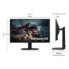 SAMSUNG S27DG50 | Monitor Gaming, QHD, 165Hz