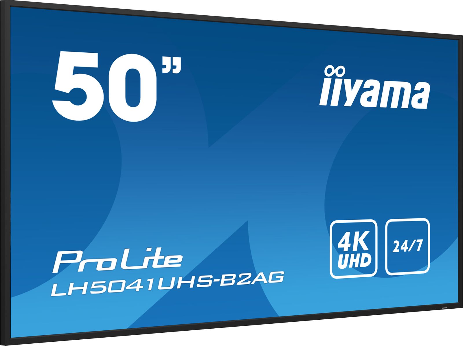 Iiyama 50 3840x2160, 4K UHD VA panel, 25 Haze