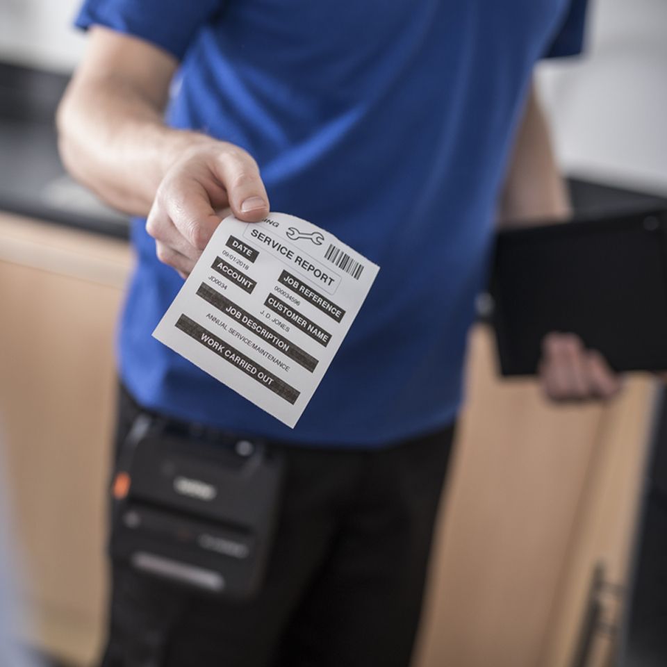 Brother RJ-4250WB,203 dpi,4',Wi-Fi,Bluetooth,USB