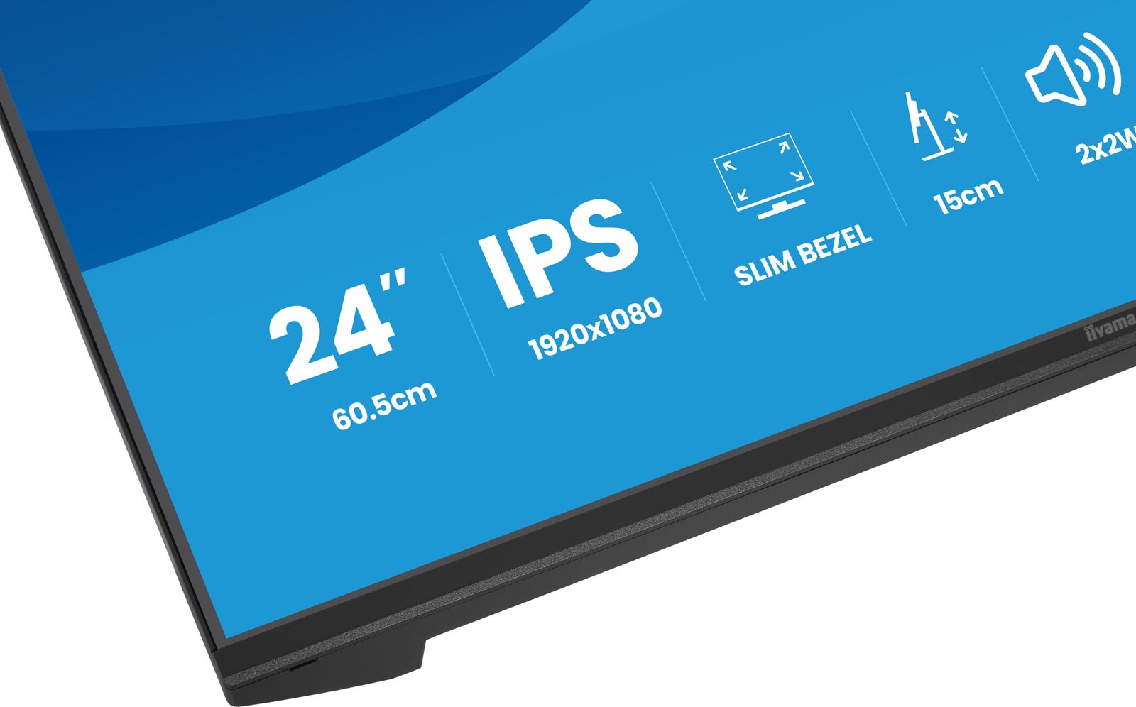 IIYAMA 24 IPS 1920x1080@120Hz HDMI DP MULTIMED