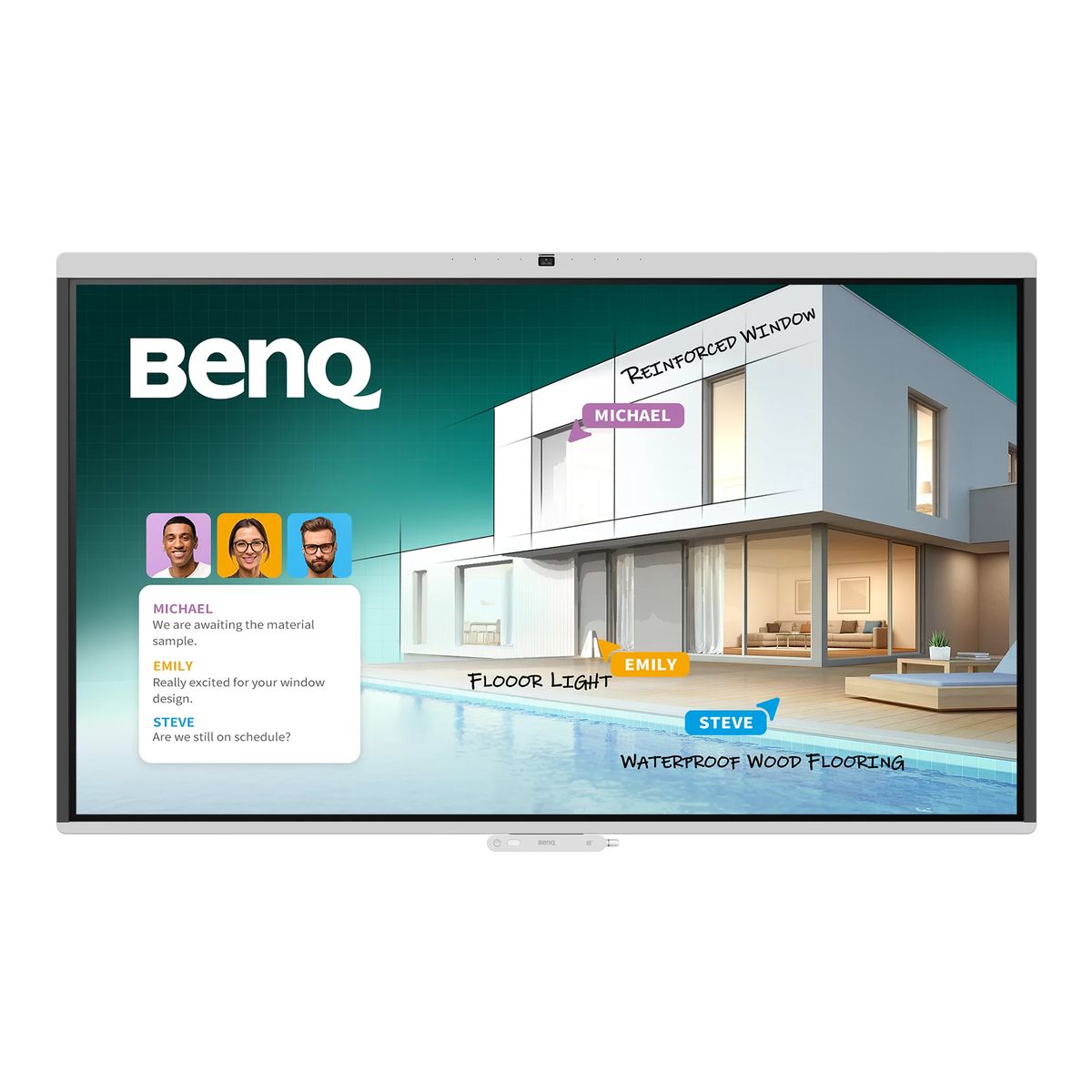 BENQ 75 EDLA Android 15 NPU 10 TOPS 16GB/256GB