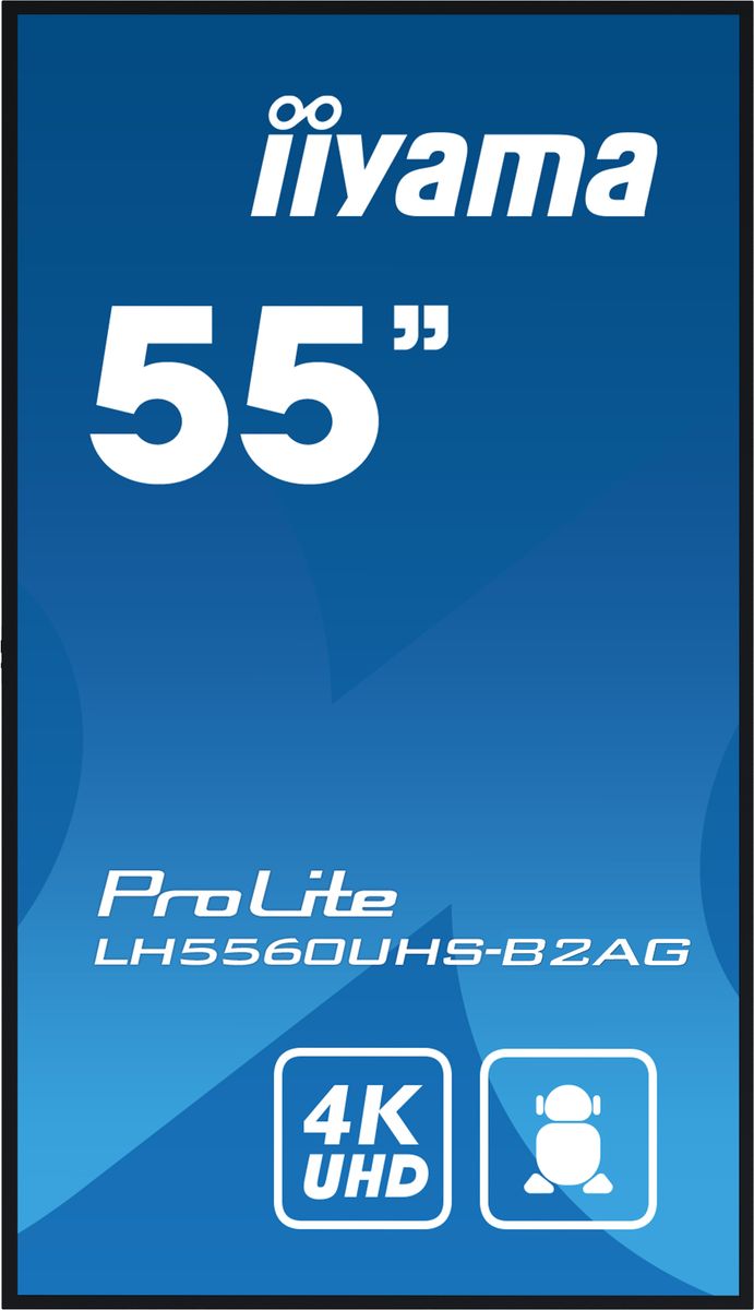 IIYAMA 55 LCD UHD 4K Android 11 24/7 500cd/m2