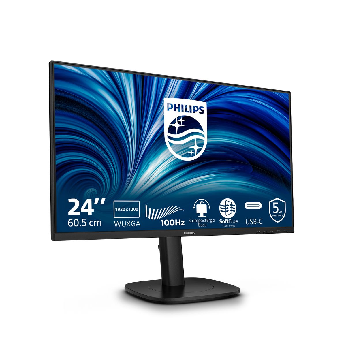 PHILIPS 24 16:10 IPS WLED 1920X1200 100HZ VGA HDM DP