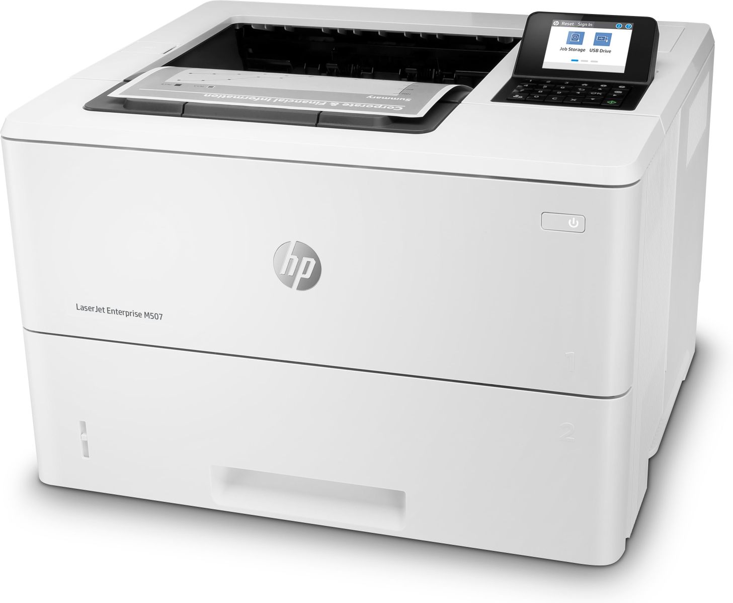 HP INC. HP LJ ENT M507DN 45PPM ETH USB F/R 1YW