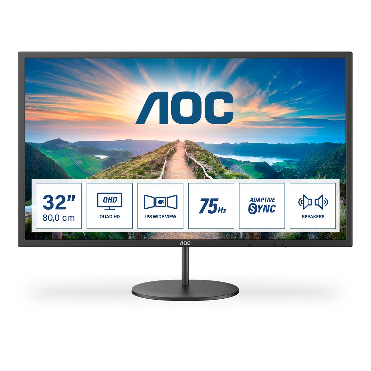 AOC 31,5 2560 X 1440 IPS HDMI/DP