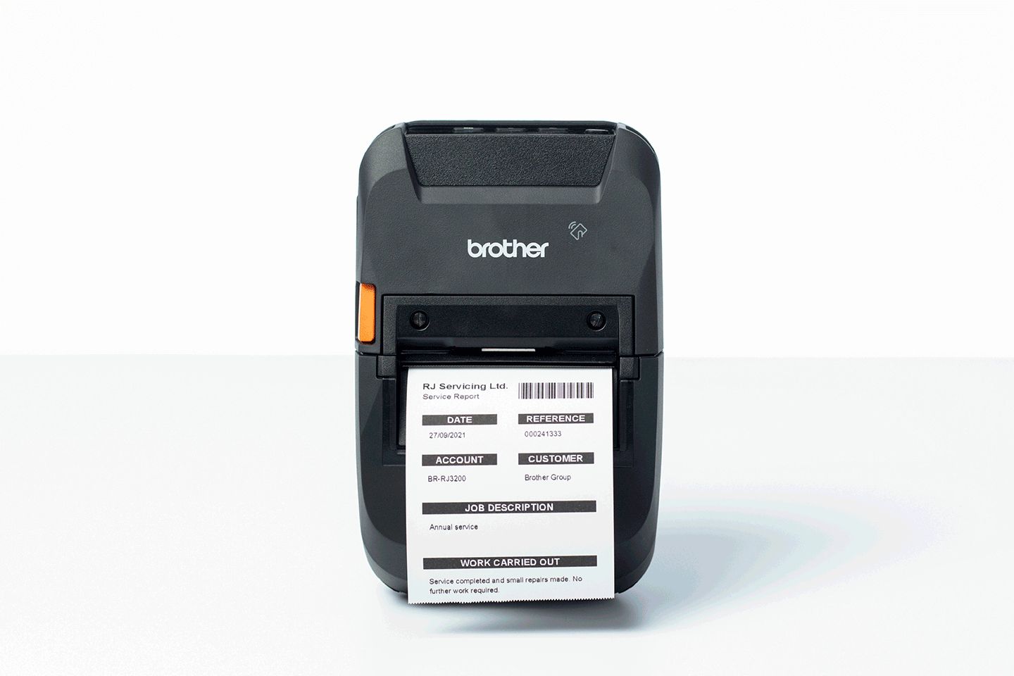 Brother RJ-3230BL portatile,3',203 dpi,127 mm/sec.,bt,btry