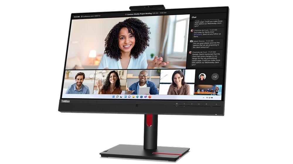 TS THINKVISION T24MV-30 23.8FHD IPS ETH WCAM+SPEAK [IMAGE 2]