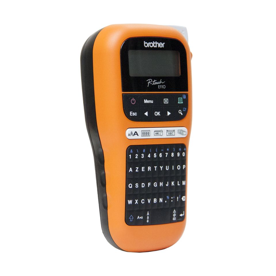 BROTHER PTE110 SETTORE ELETTRICO:VALIGETTA,ALIMENT,NASTRO