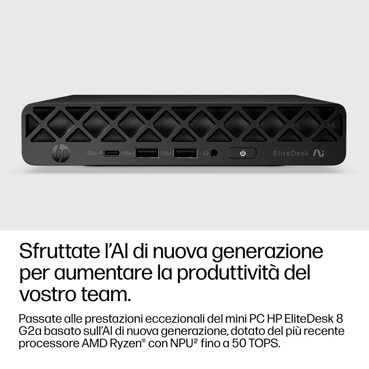 HP INC. ELITE MINI 8 G2A AI R7-445GPT3 32/1 WIN11P 3YW