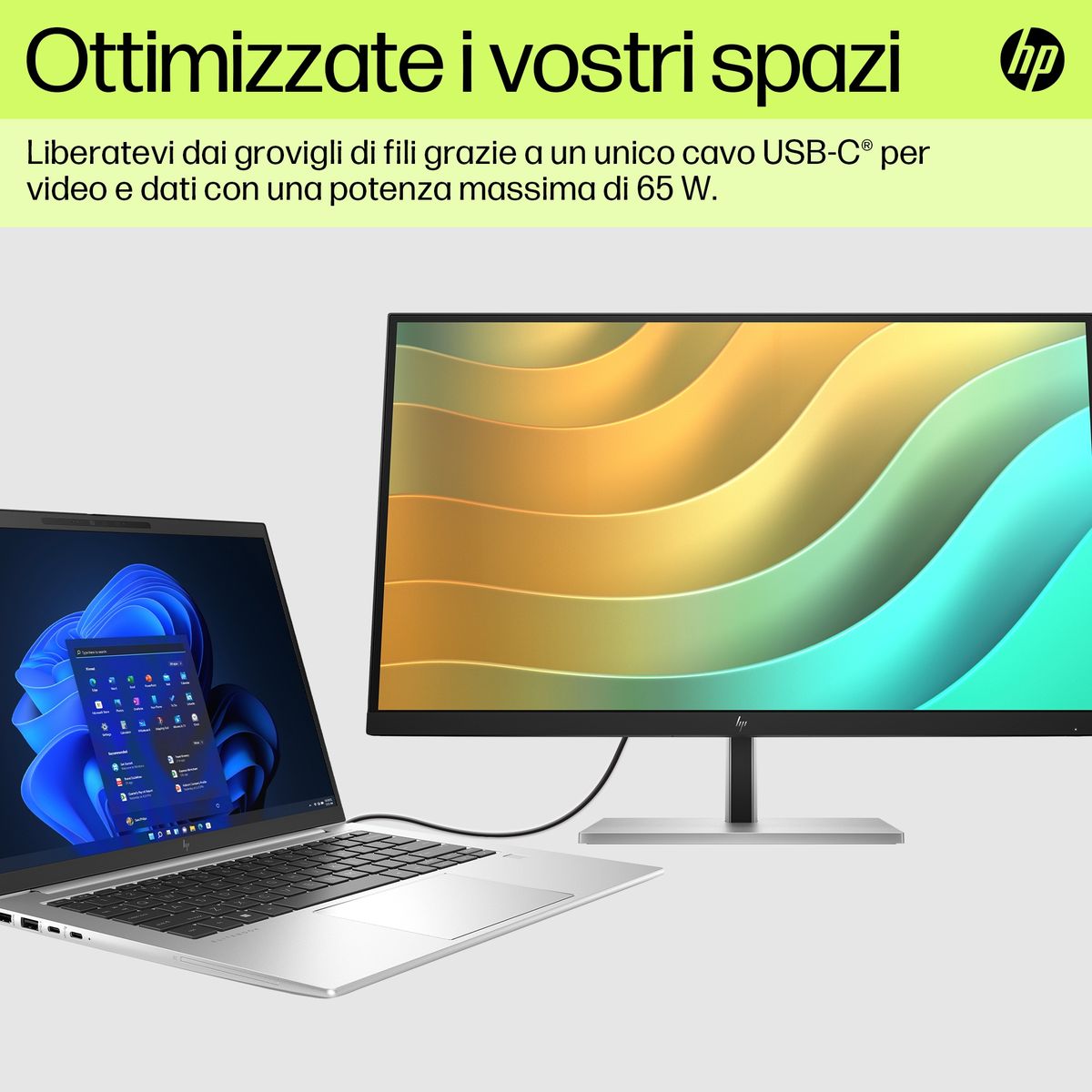 HP E27U G5 USB-C QHD 27 2560X1440 3YW OFFSITE [IMAGE 8]