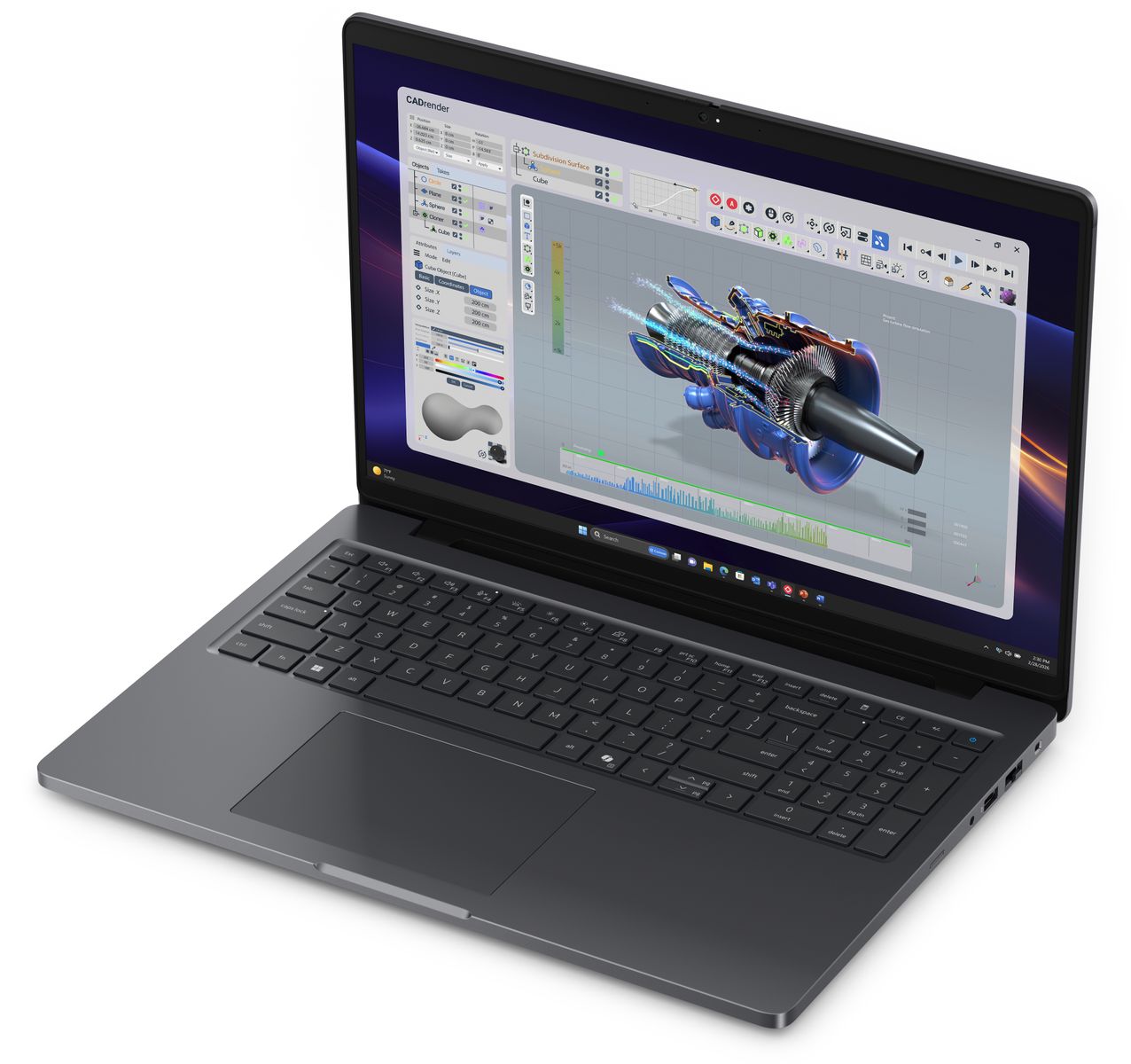DELL DELL PRO PRECISION 5/U7-366H/32/1TB/16/PRO500/W11P