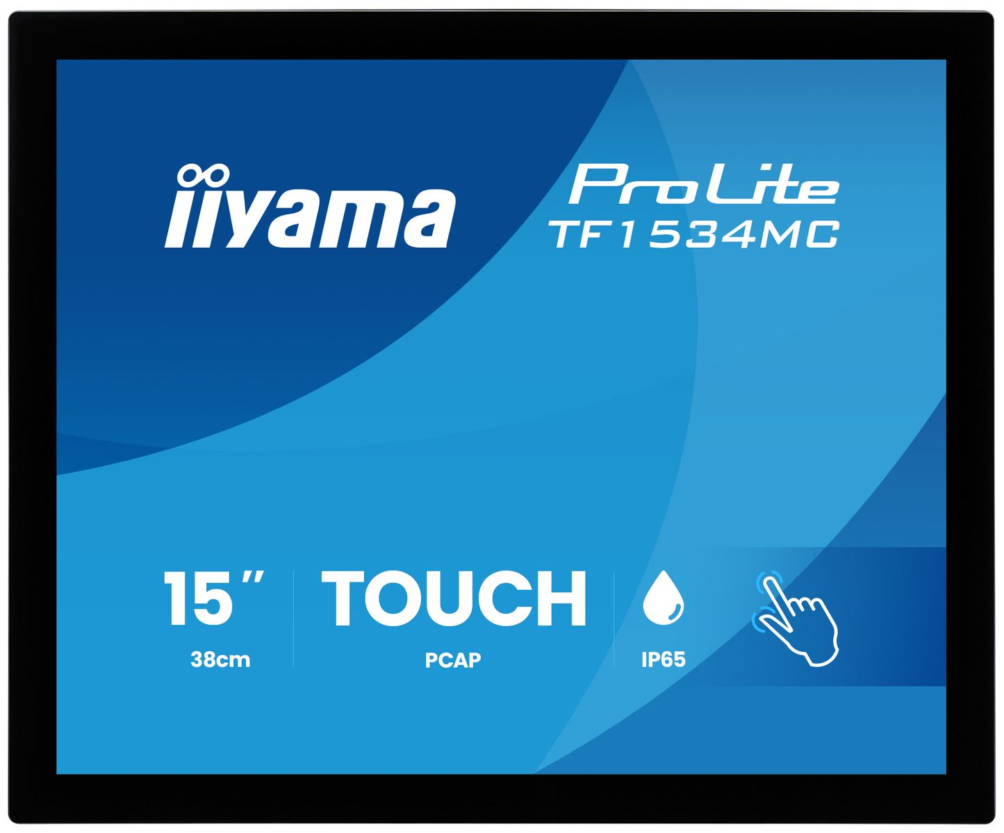 IIYAMA 15 Edge to edge glass, Open Frame