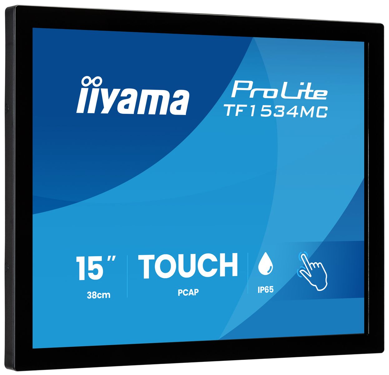 IIYAMA 15 Edge to edge glass, Open Frame