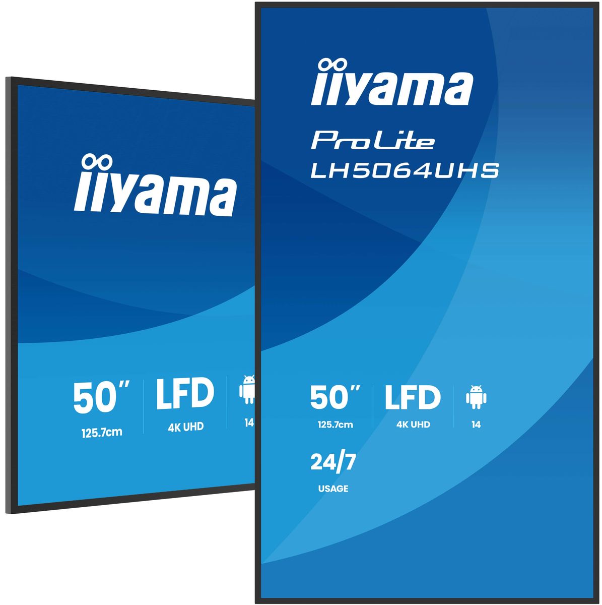 IIYAMA 50 3840x2160, UHD IPS DLED panel