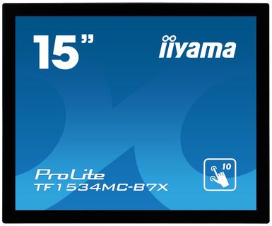 IIYAMA 15 PCAP Bezel Free 10P Touch, 1024x768
