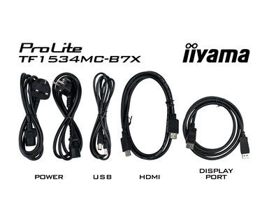 IIYAMA 15 PCAP Bezel Free 10P Touch, 1024x768