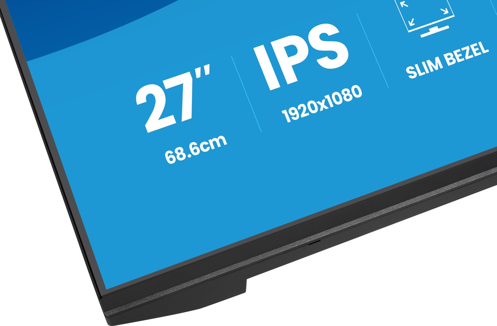 IIYAMA 27 IPS-panel, 1920x1080@120Hz HDMI, DisplayPort