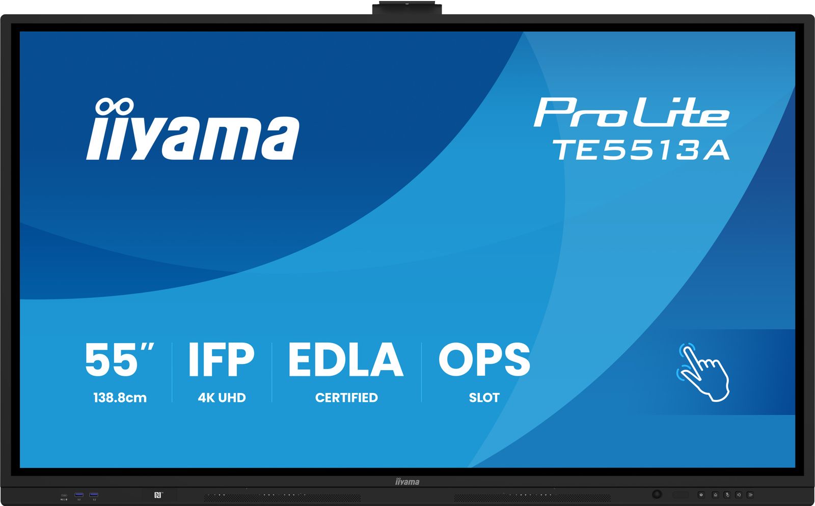 IIYAMA 86 UHD IR 40P Touch AG with Interactive Android