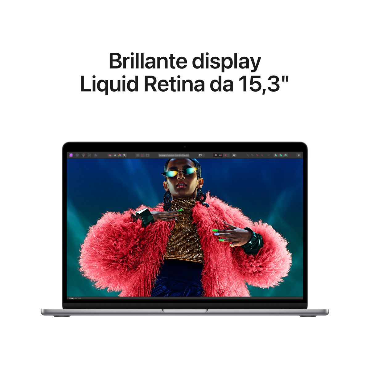 13 MACBOOK AIR APPLE M3 CHIP 8-CORE CPU SPACE GREY [IMAGE 5]