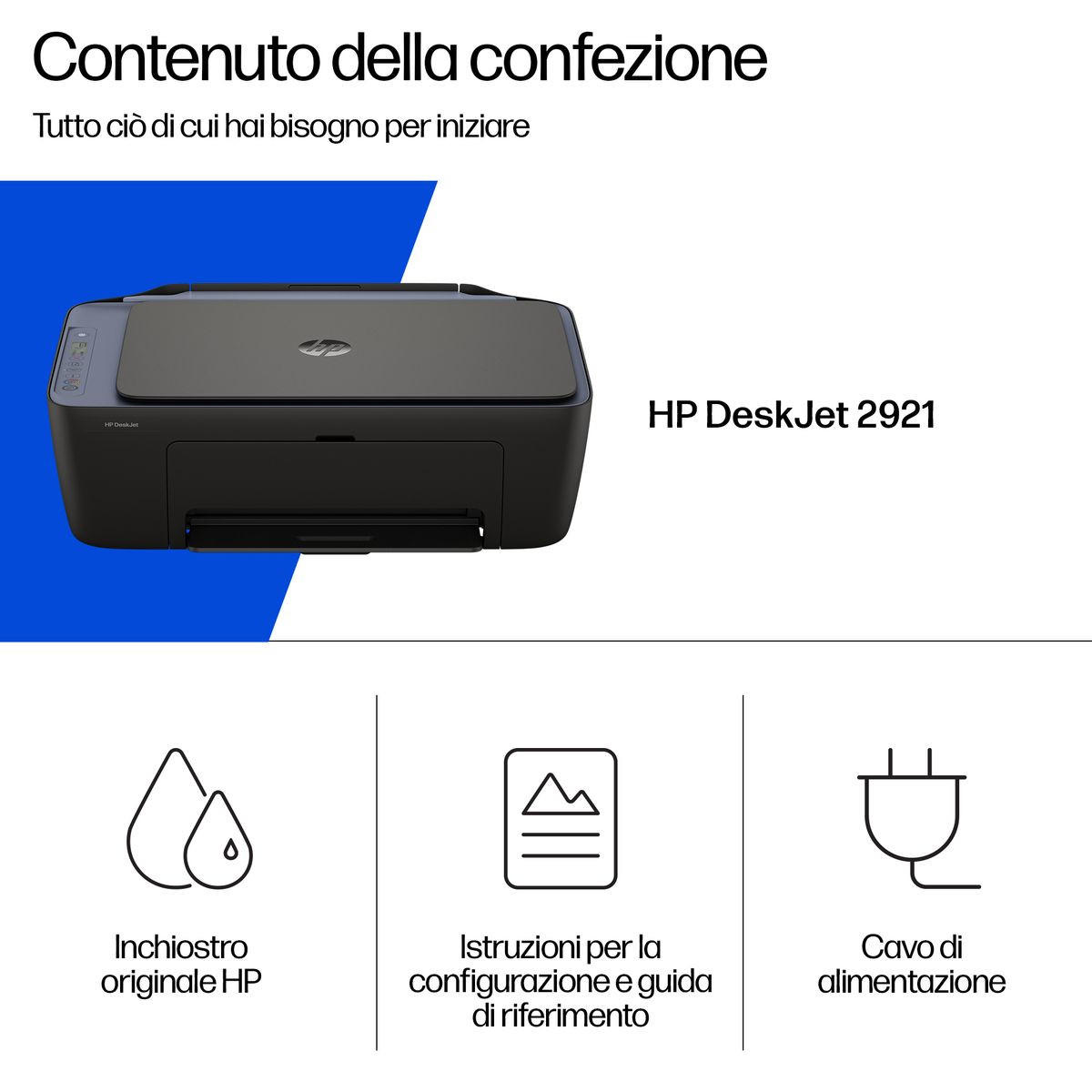HP INC. HP DeskJet 2921 All-in-One Printer