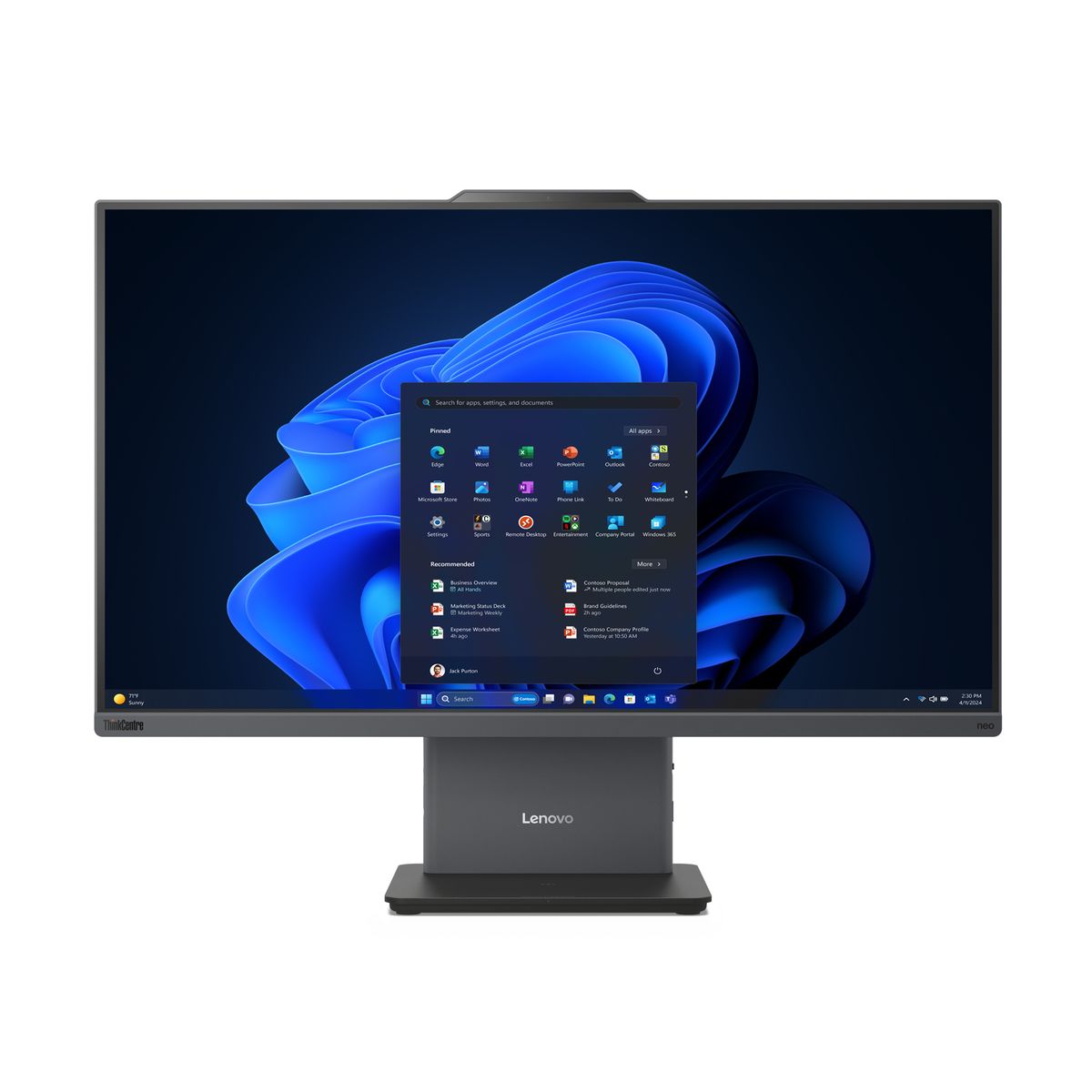 LENOVO TS NEO50A-27 C0RE5-210H 16G 512G 27FHD WLAN W11P