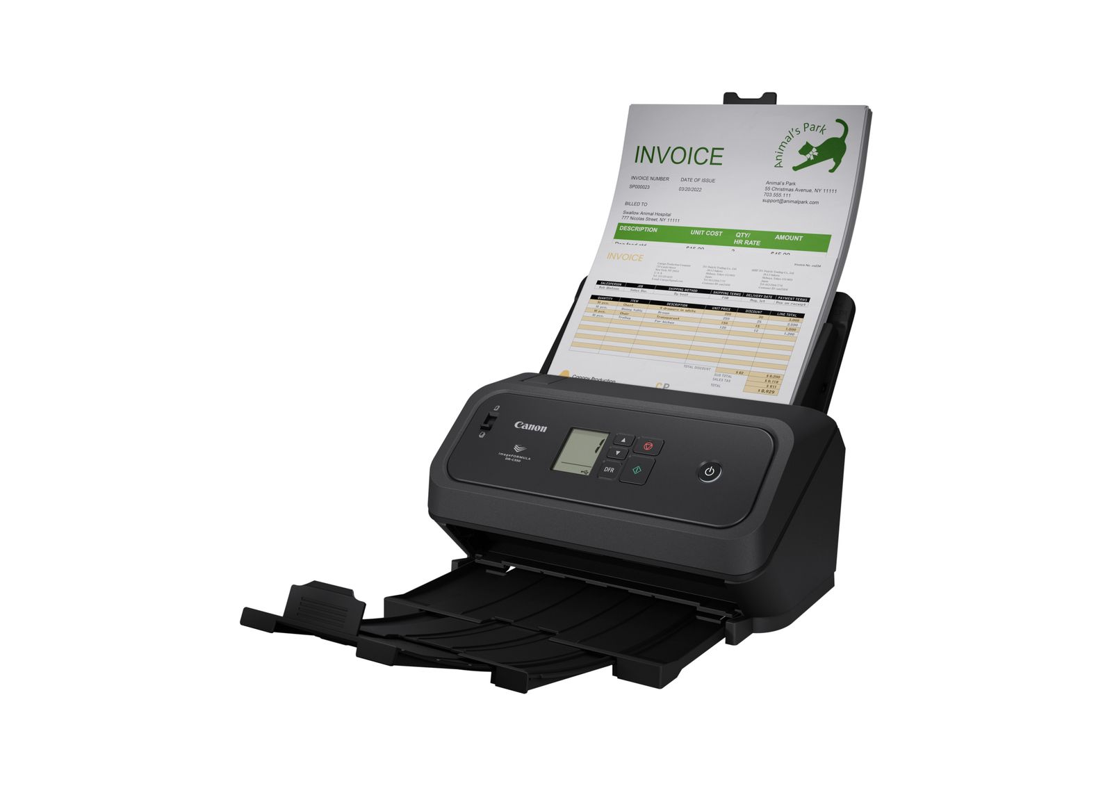 CANON DR-C340 SCANNER ROTATIVO FRONTE/RETRO