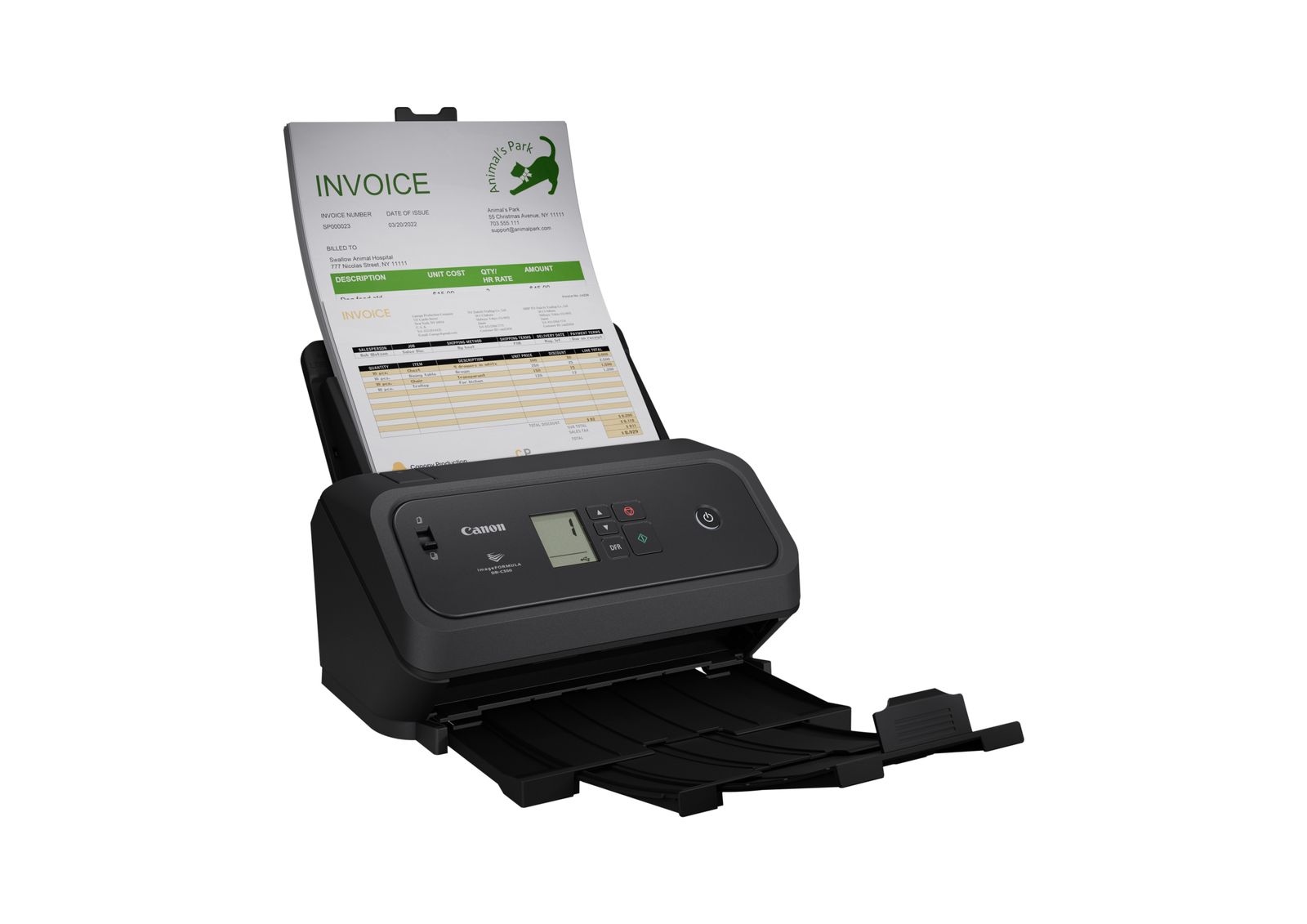 CANON DR-C340 SCANNER ROTATIVO FRONTE/RETRO