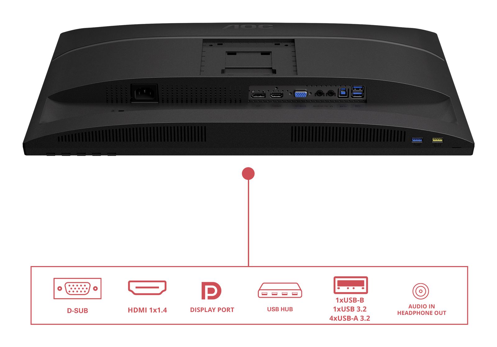 AOC 24 16:10 IPS WLED 1920x1200 100Hz hdmi dp