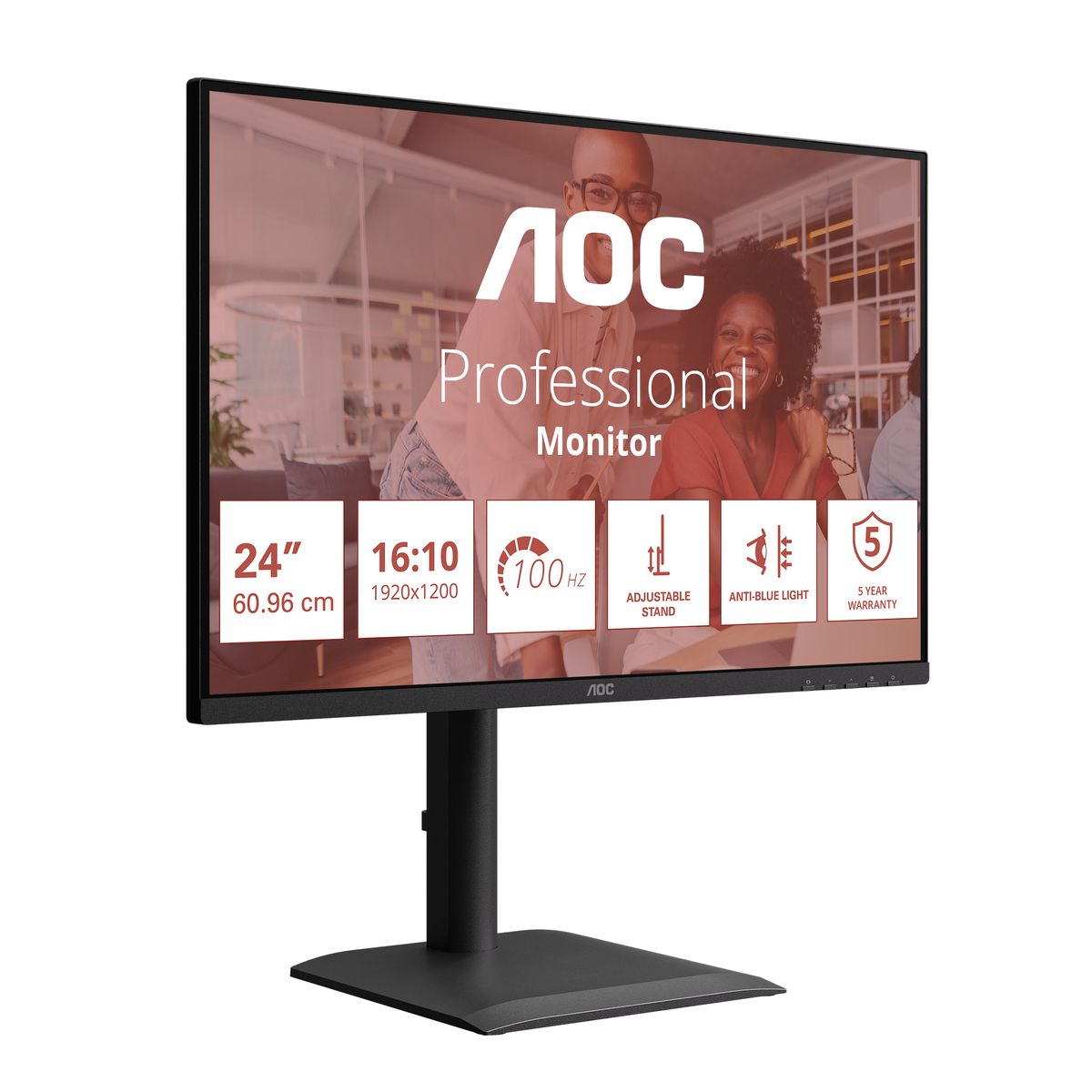 AOC 24 16:10 IPS WLED 1920x1200 100Hz hdmi dp