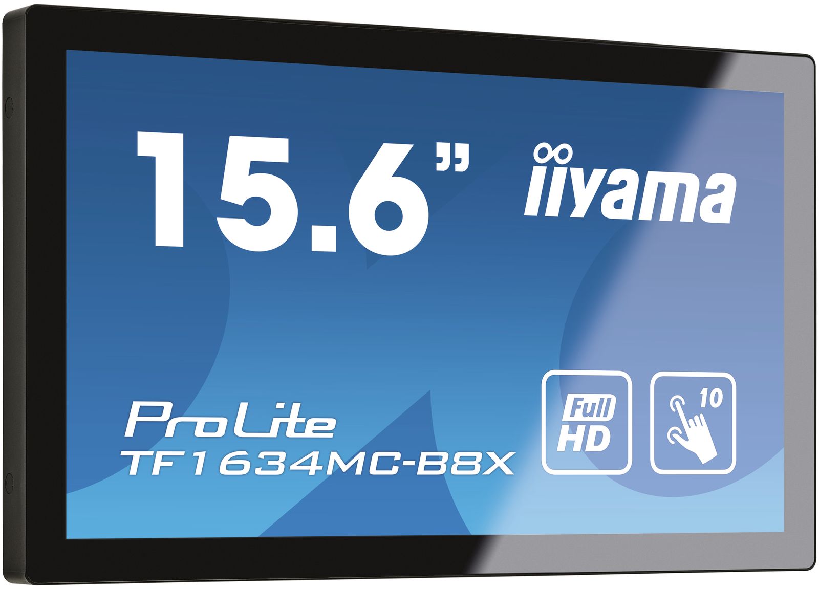 IIYAMA 15,6 PCAP TOUCH 1920X1080, DISPLAYPORT, HDMI, VGA