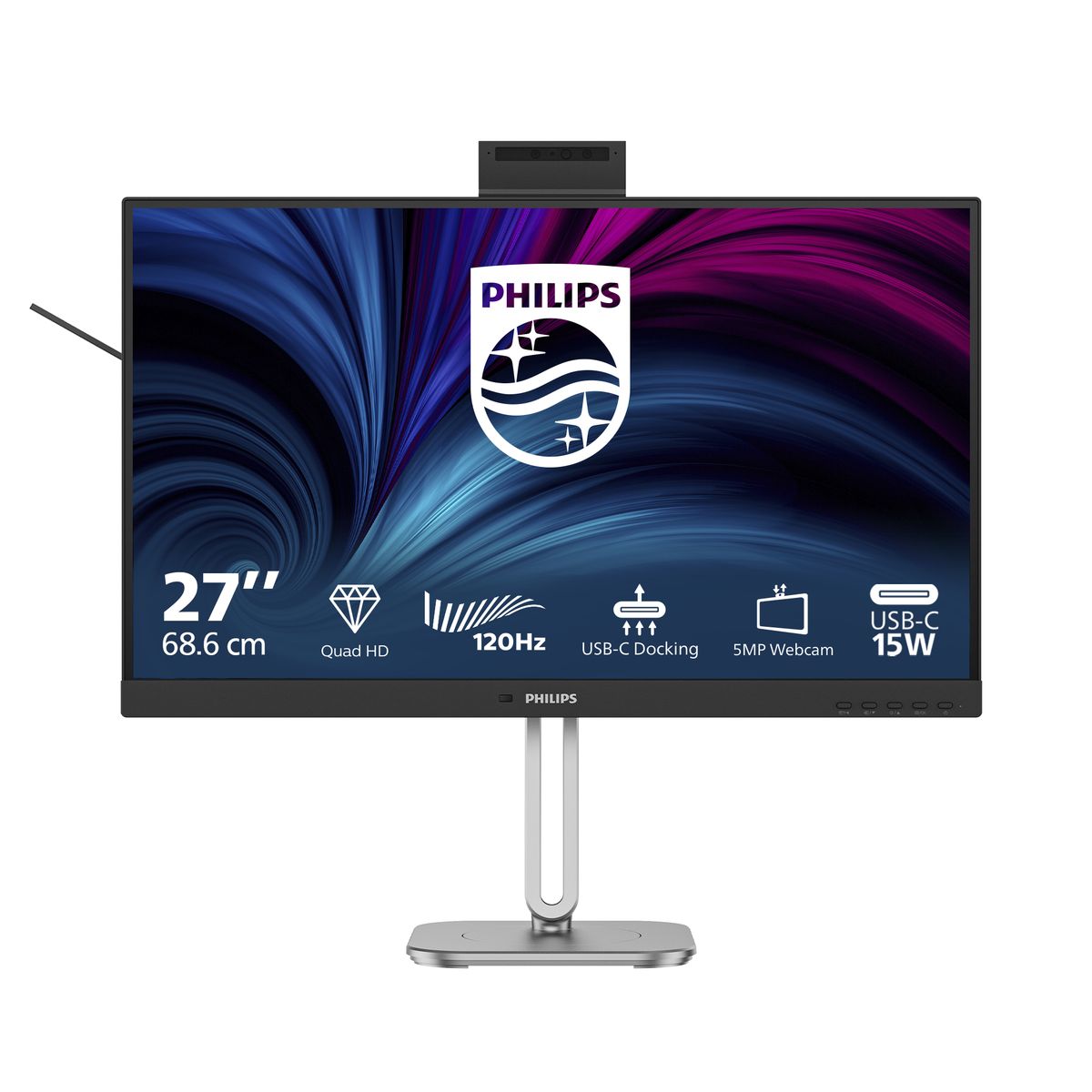 PHILIPS 27 16:9 IPS WLED 2560x1440 120Hz HDMI DP USB