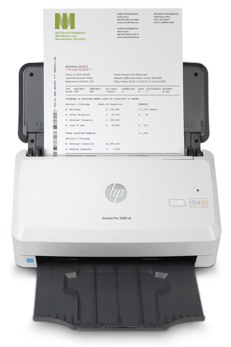 HP INC. HP SCANJET PRO 3000S4 600 USB ADF FR 40PPM 1YW