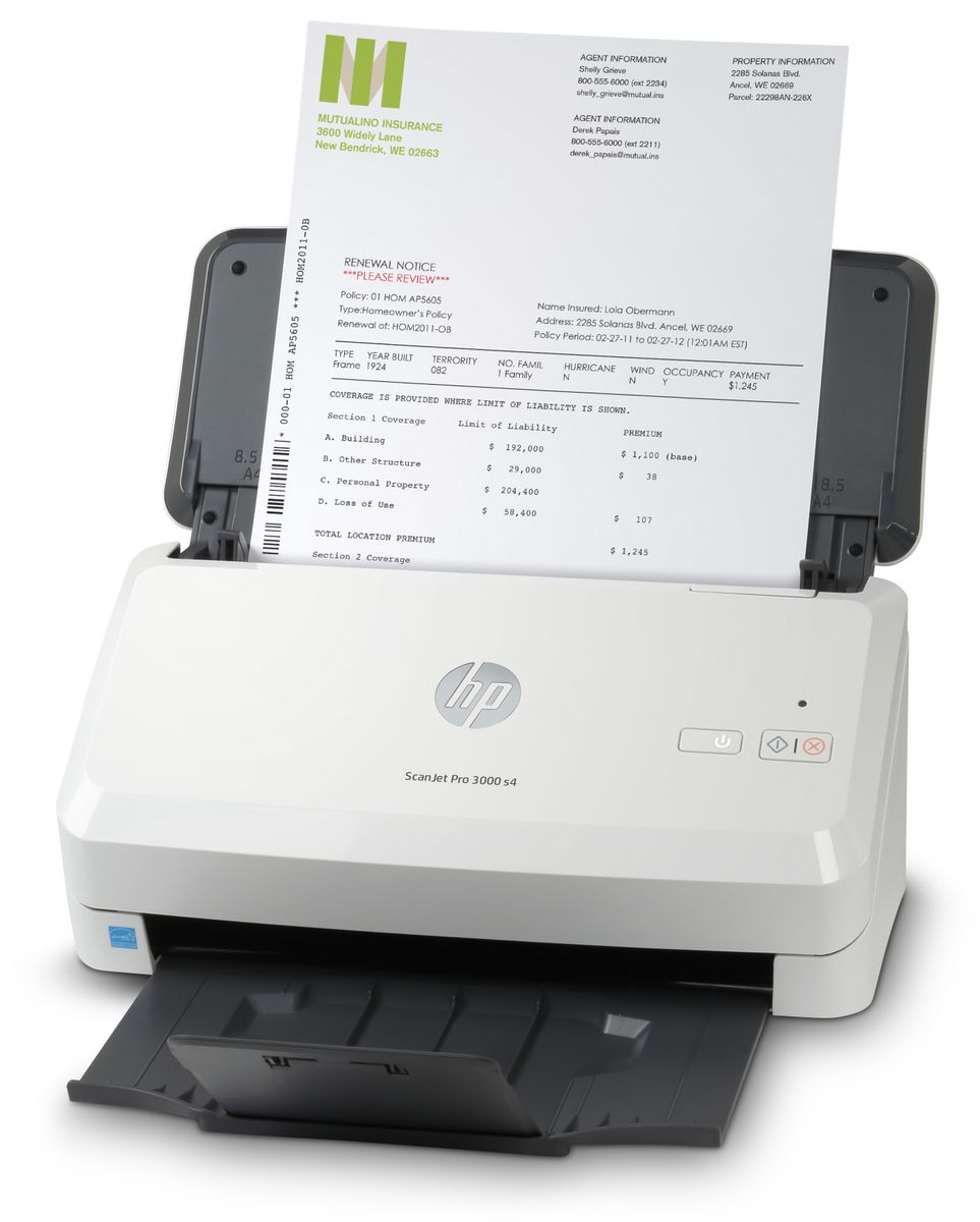 HP INC. HP SCANJET PRO 3000S4 600 USB ADF FR 40PPM 1YW