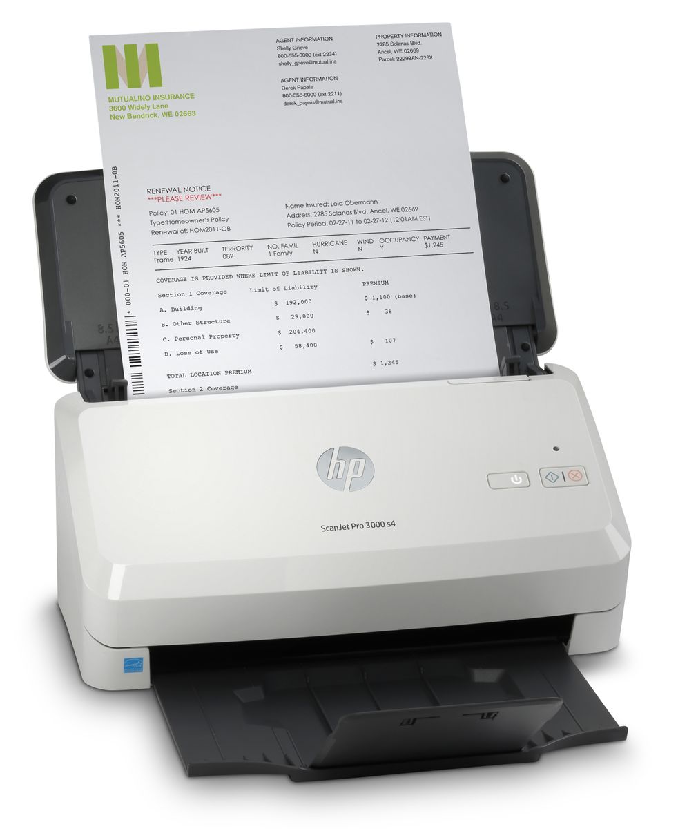 HP INC. HP SCANJET PRO 3000S4 600 USB ADF FR 40PPM 1YW