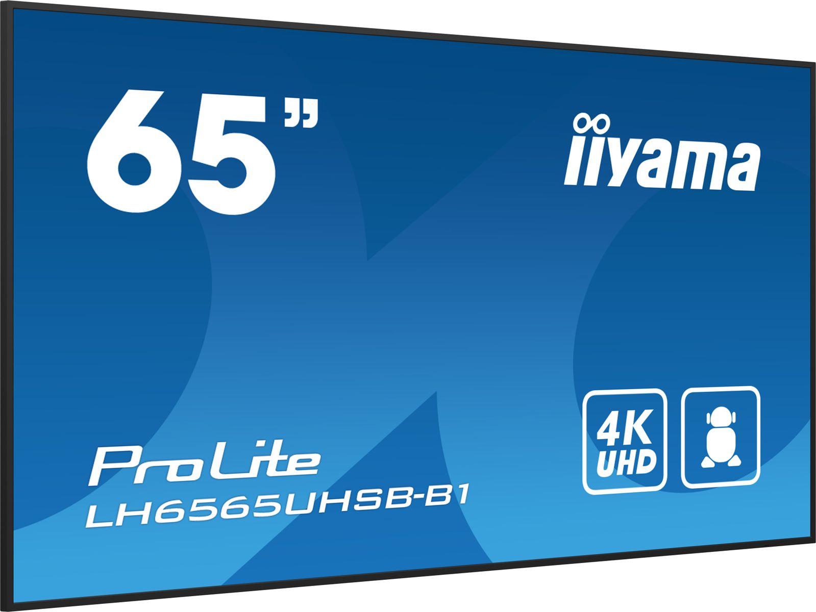 IIYAMA 65 3840x2160, UHD IPS Android 11 OS dvi vga hdmi